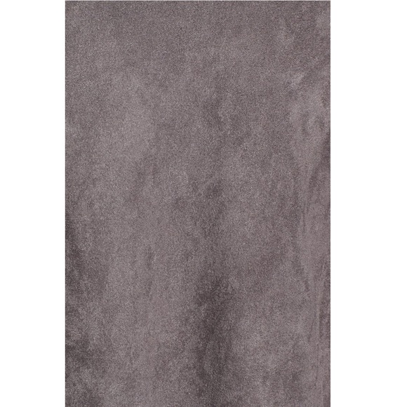 BlankNYC Asymmetrical Zip Drape Front Faux Suede Jacket - Picture 6 of 7